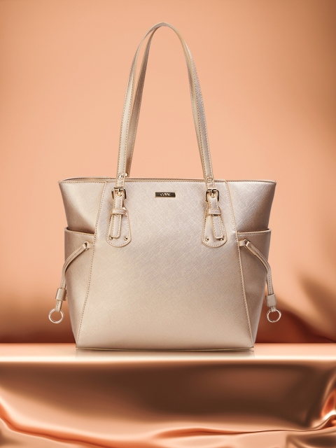 

CODE by Lifestyle Gunmetal Structured Shoulder Bag, Metallic