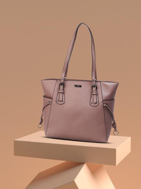 

CODE by Lifestyle Mauve Oversized Structured Shoulder Bag