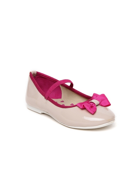 

Kittens Girls Dusty Pink Solid Ballerinas
