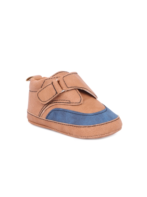 

Butterthief Unisex Kids Brown & Blue Colourblocked Sneakers