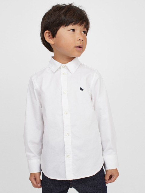 

H&M Boys White Cotton Shirt