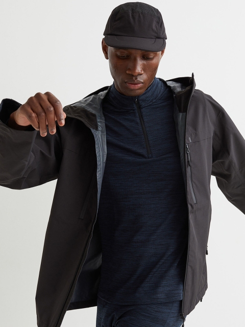 

H&M Men Turquoise Blue Long-Sleeved Sports Top
