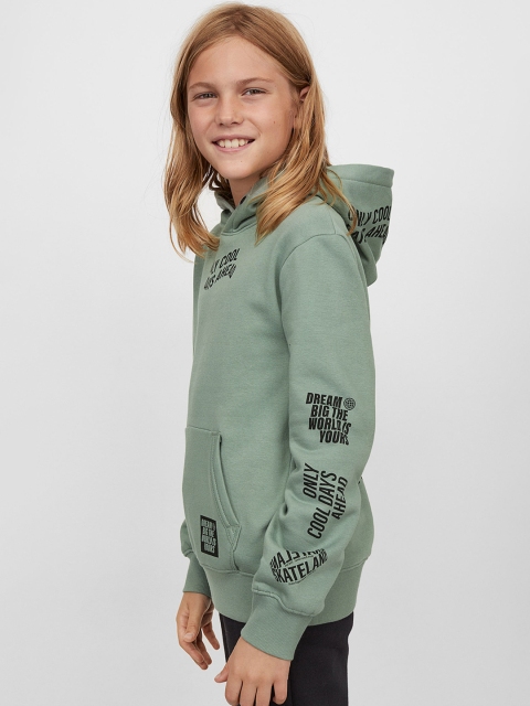 

H&M Boys Green Hoodie