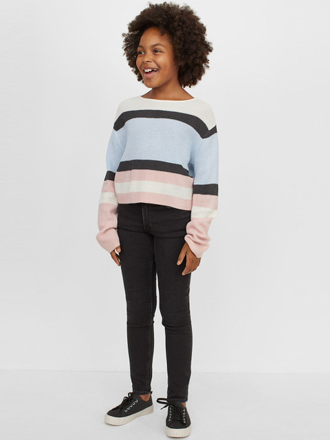 

H&M Kids Girls Black Super Soft Skinny Fit Jeans