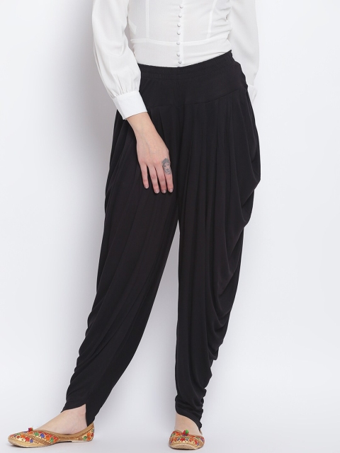 

Lakshita Women Black Solid Salwar