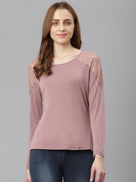 

Lakshita Women Peach-Coloured Regular Top