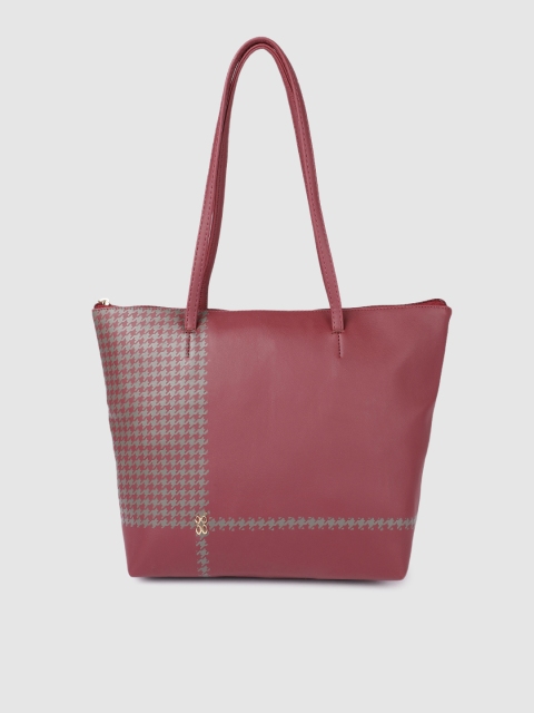 

Baggit Maroon Printed LXE SANCY E DIEGO Shoulder Bag