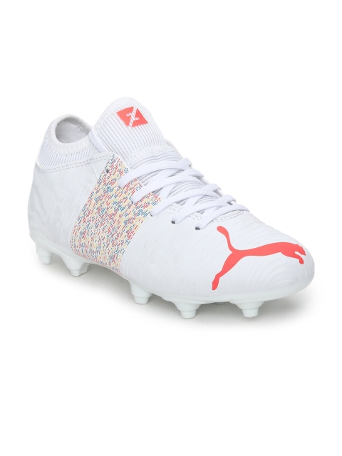

Puma Unisex Kids White Football Shoes