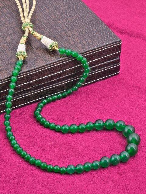 

Tistabene Green Single Stranded Panna Chain