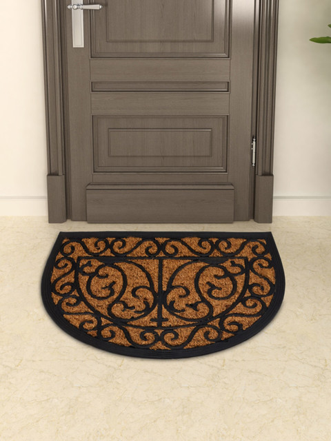 

Home Centre Brown & Black Textured Anti-Skid Doormat