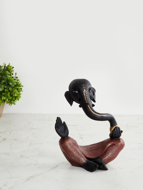 

Home Centre Black & Brown Ganesha Showpiece