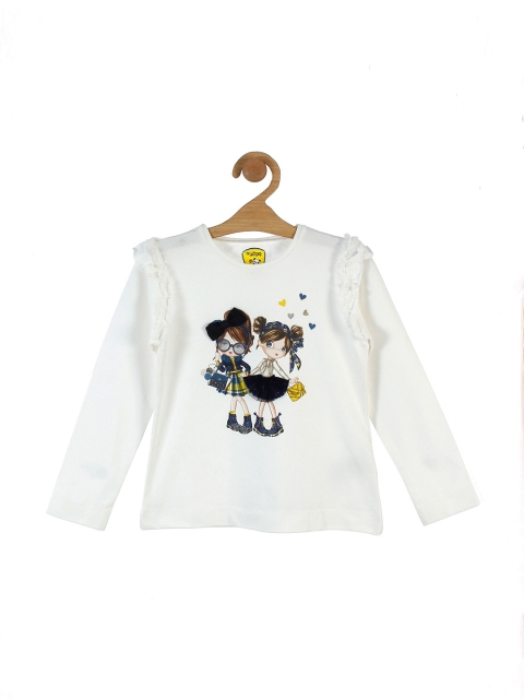 

Lil Lollipop Girls White Regular Top