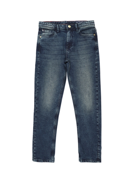 

Allen Solly Junior Boys Navy Blue Slim Fit Light Fade Jeans