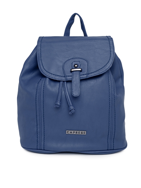 

Caprese Women Navy Backpack, Navy blue