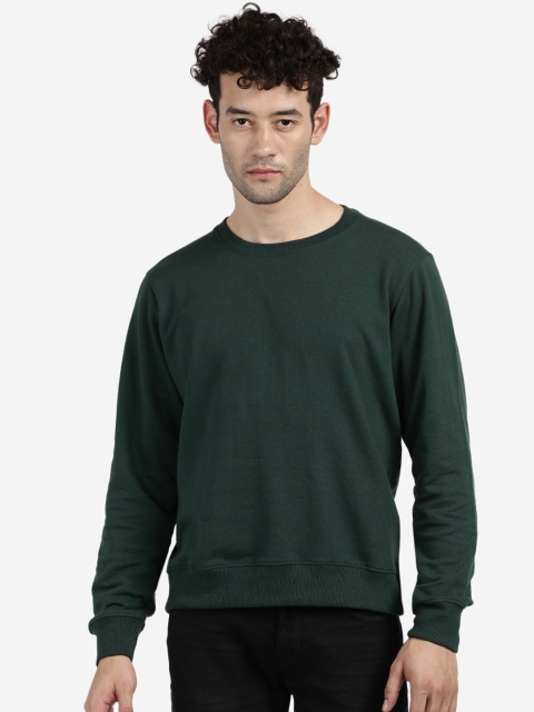 

MASH UNLIMITED Men Green Sweatshirt