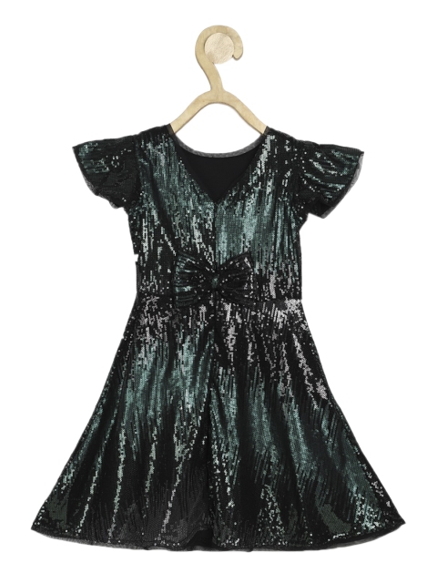 

Allen Solly Junior Green A-Line Dress