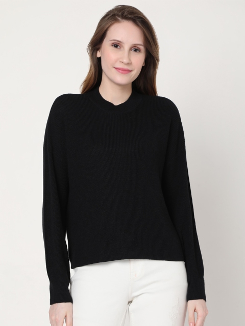 

Vero Moda Women Black Pullover