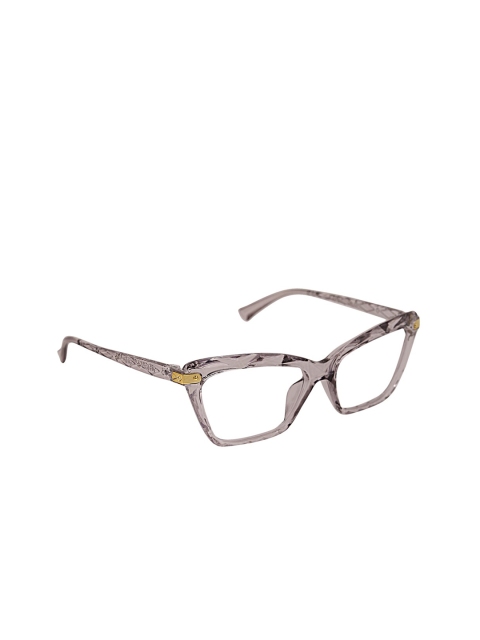 

Peter Jones Eyewear Unisex Grey Full Rim Cateye Frames