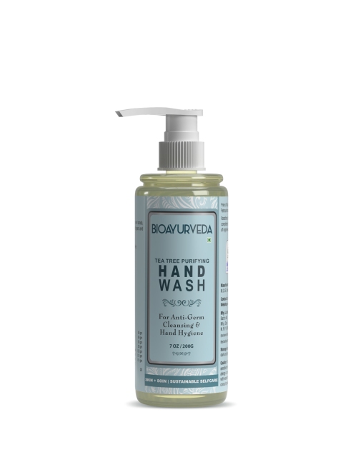

BIOAYURVEDA Tea Tree Purifying Hand Wash- 200g, Blue