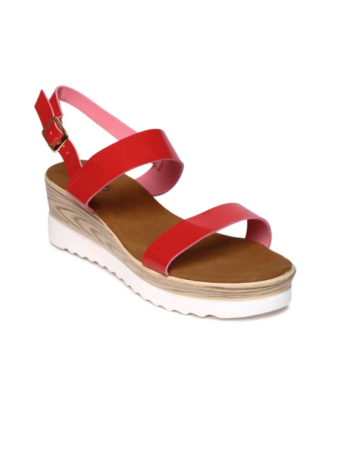 

Inc 5 Women Red Solid Wedges