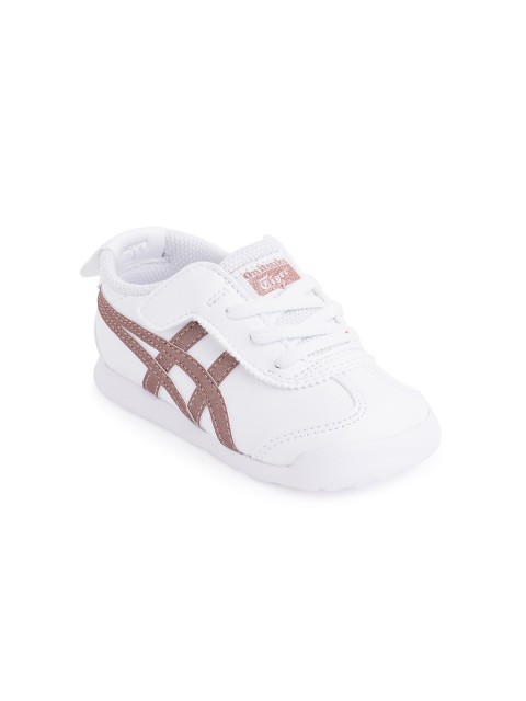 

Onitsuka Tiger Unisex Kids White Striped Sneakers