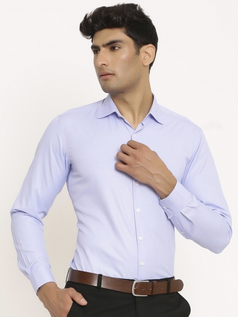 

Tistabene Men Blue Opaque Casual Shirt
