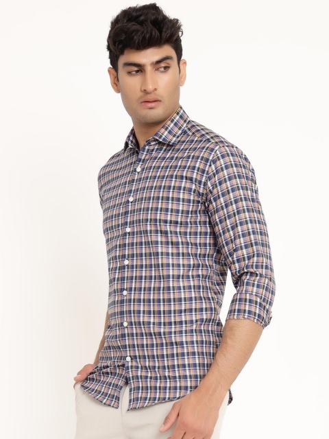 

Tistabene Men Multicoloured Tartan Checks Opaque Checked Casual Shirt, Multi