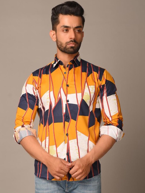 

Tistabene Men Multicoloured Tartan Checks Opaque Checked Casual Shirt, Multi