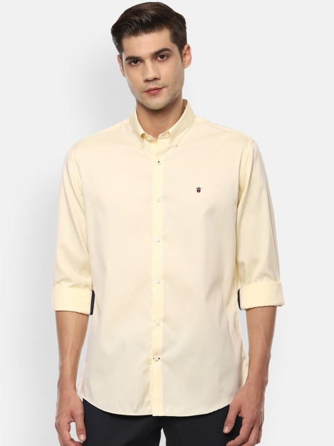 

Louis Philippe Sport Men Yellow Slim Fit Opaque Casual Shirt