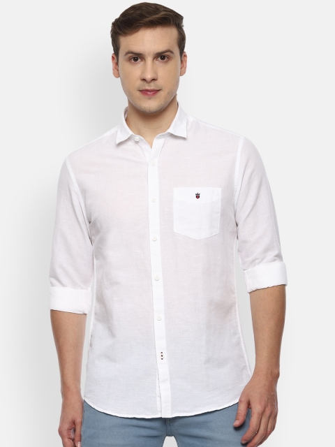 

Louis Philippe Sport Men White Slim Fit Opaque Casual Shirt