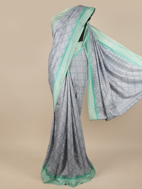 

Pothys Blue & Green Saree