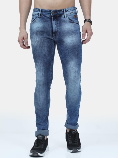 

VUDU Men Blue Slim Fit Light Fade Stretchable Jeans