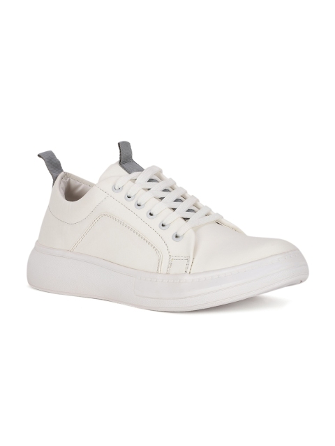 

Bruno Manetti Men Off-White Sneakers