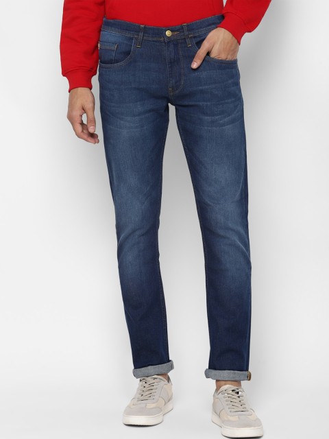 

Allen Solly Sport Men Navy Blue Slim Fit Light Fade Stretchable Jeans