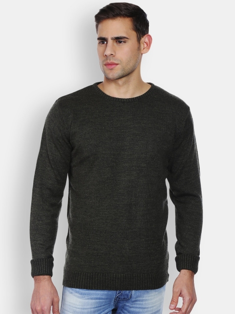

Peter England Casuals Men Grey Sweater