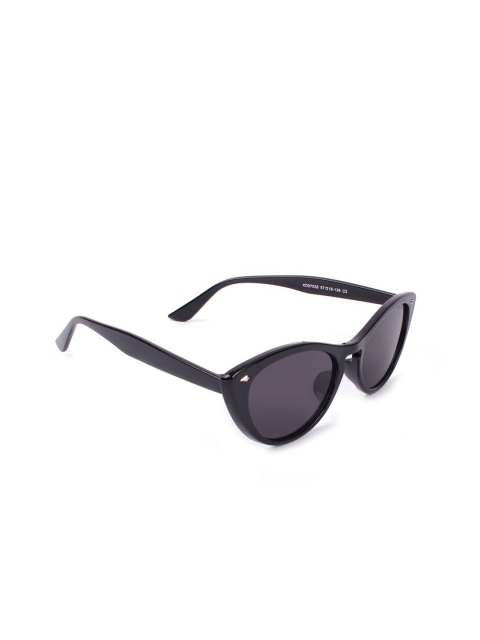 

FUZOKU Women Black Lens & Black Full Rim Cateye Sunglasses SPASHOKA05A
