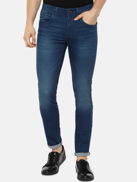 

VAN HEUSEN DENIM LABS Men Blue Skinny Fit Light Fade Jeans