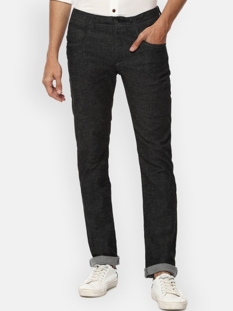 

VAN HEUSEN DENIM LABS Men Black Slim Fit Jeans