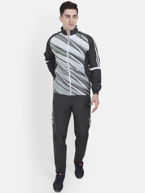 

VEGA Men Multicoloured Regular Rapid Dry Anti Static Sports Track Suit, Multi