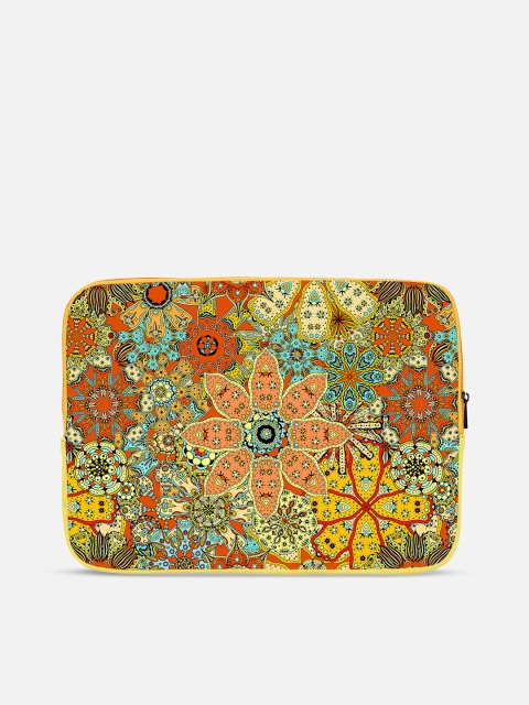 

THREADCURRY Unisex Multicoloured Printed Laptop Sleeve, Multi