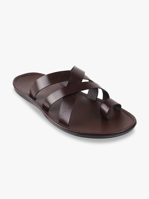 

Metro Men Brown Comfort Sandals