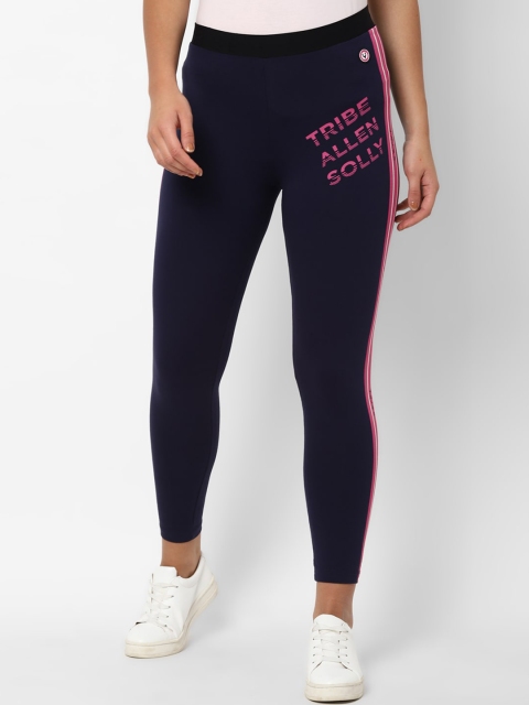

Allen Solly Tribe Women Navy Blue Tights