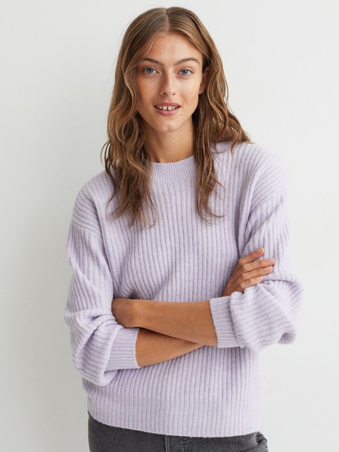 

H&M Woman Purple Knitted jumper