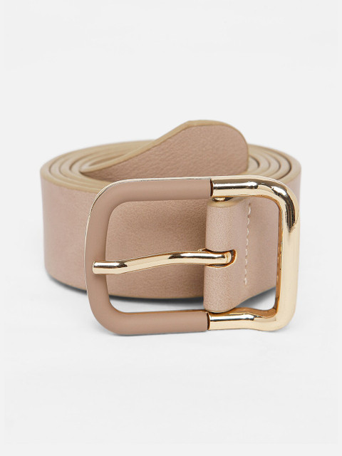 

Vero Moda Women Beige PU Belt