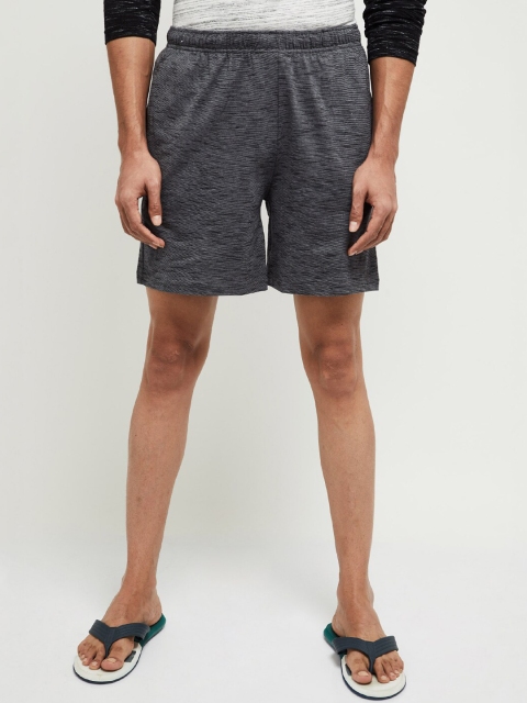 

max Men Grey Regular Shorts