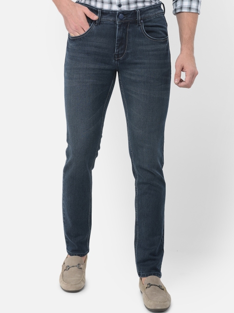 

Canary London Men Blue Smart Skinny Fit Low-Rise Stretchable Jeans