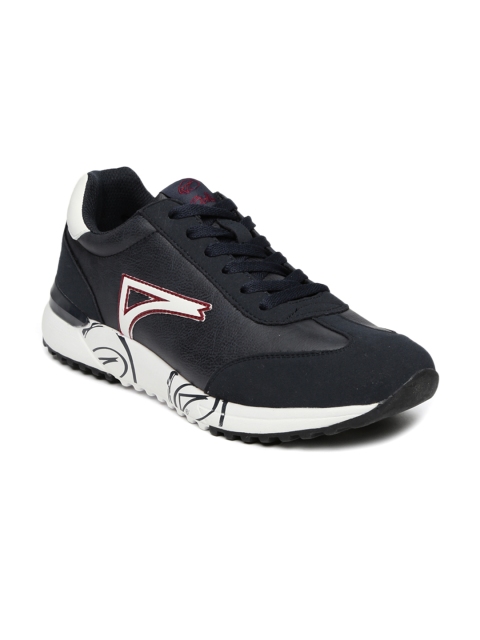 

Boltio Men Navy Blue Solid Sneakers