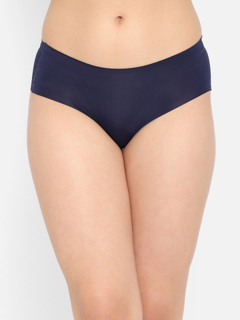 

Clovia Women Blue Solid Hipster Briefs
