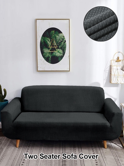 Cortina Grey Textured Sofa Covers