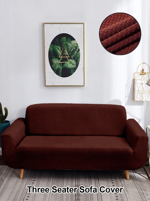 

Cortina Brown Checked 3 Seater Sofa Cover